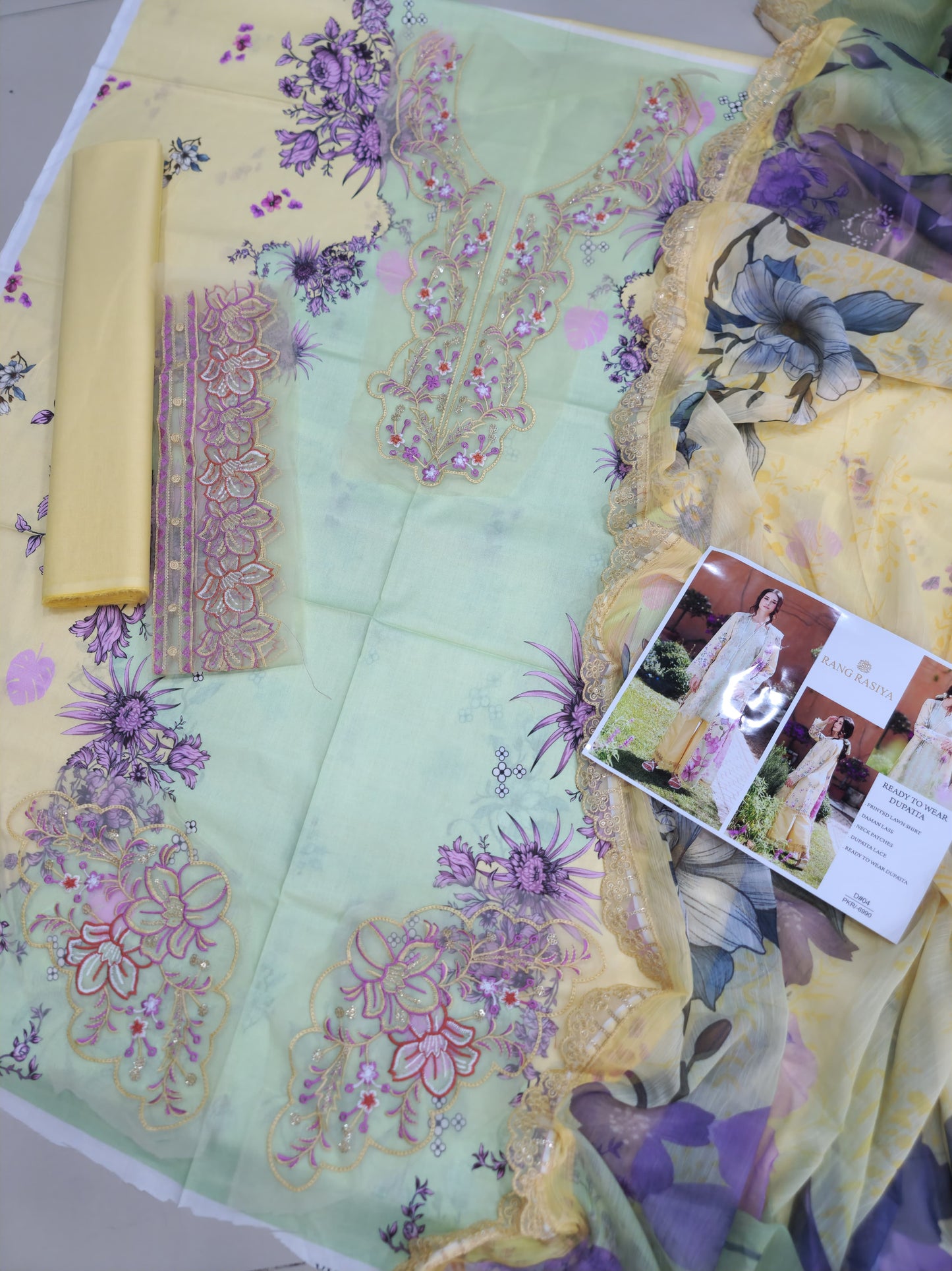 3 PIECE- LUXURY LAWN UNSTITCHED SUMMER 26-NEW ARRIVALS