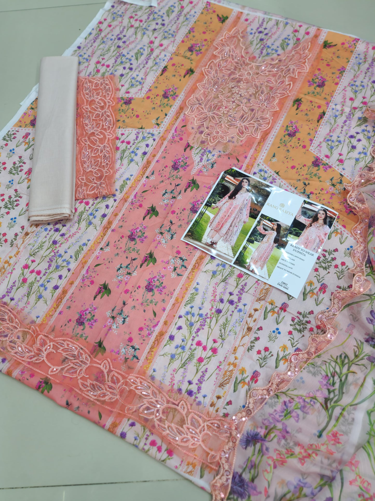 3 PIECE- LUXURY LAWN UNSTITCHED SUMMER 26-NEW ARRIVALS