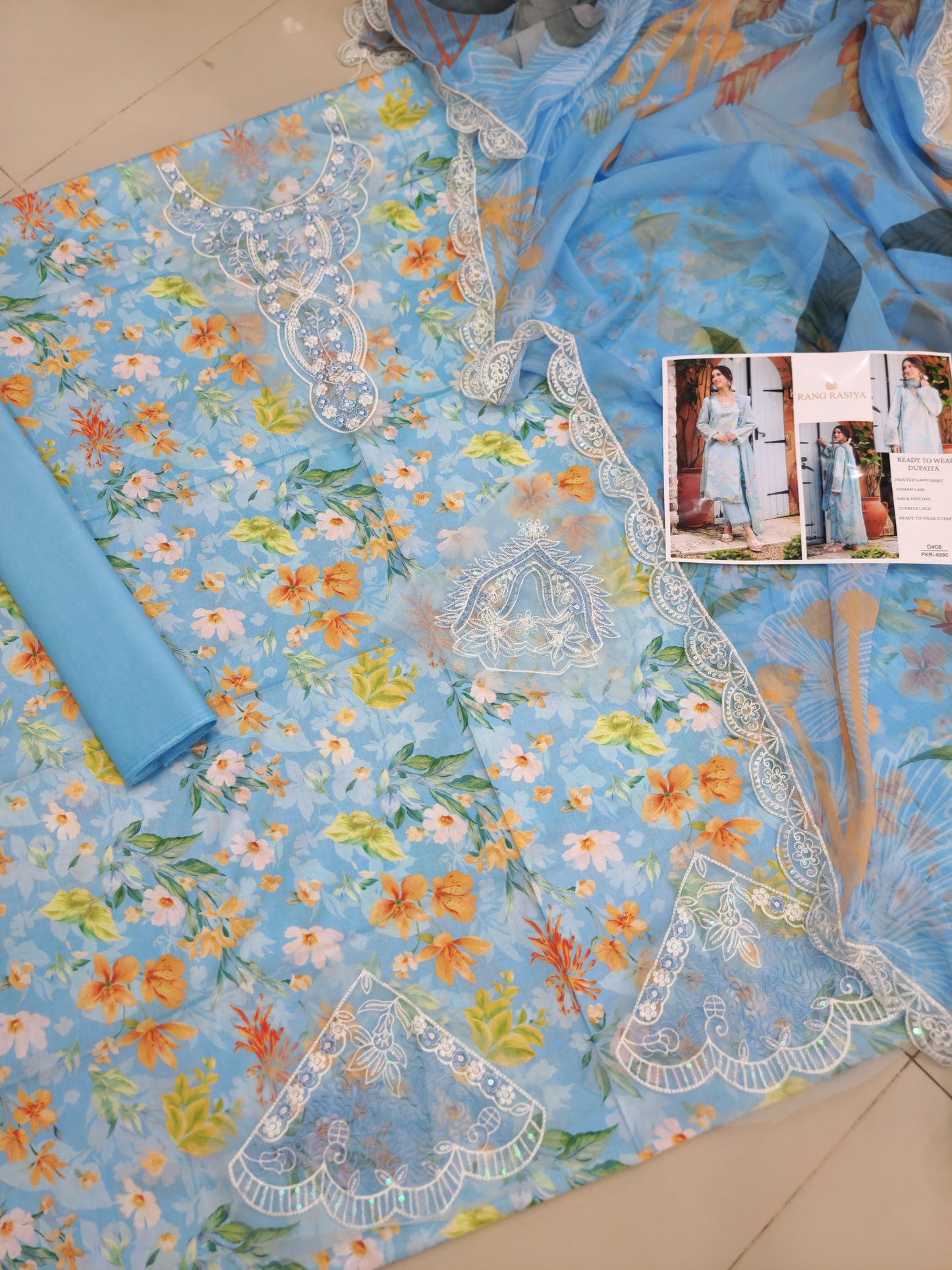 3 PIECE-LUXURY LAWN UNSTITCHED SUMMER 26-NEW ARRIVALS