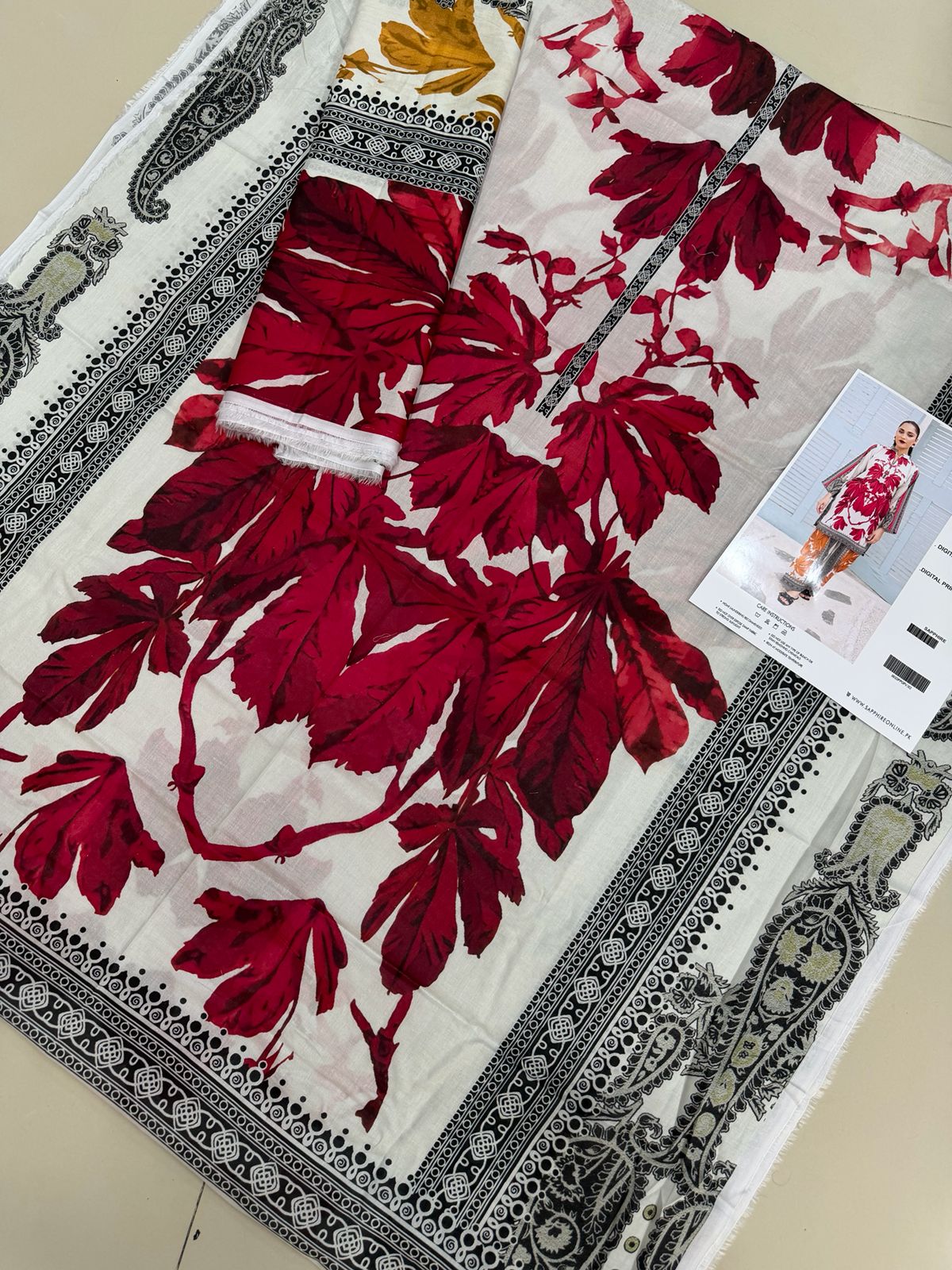 2 PIECE- LUXURY LAWN DIGITEL PRIENT UNSTITCHED SUMMER 26-NEW ARRIVALS