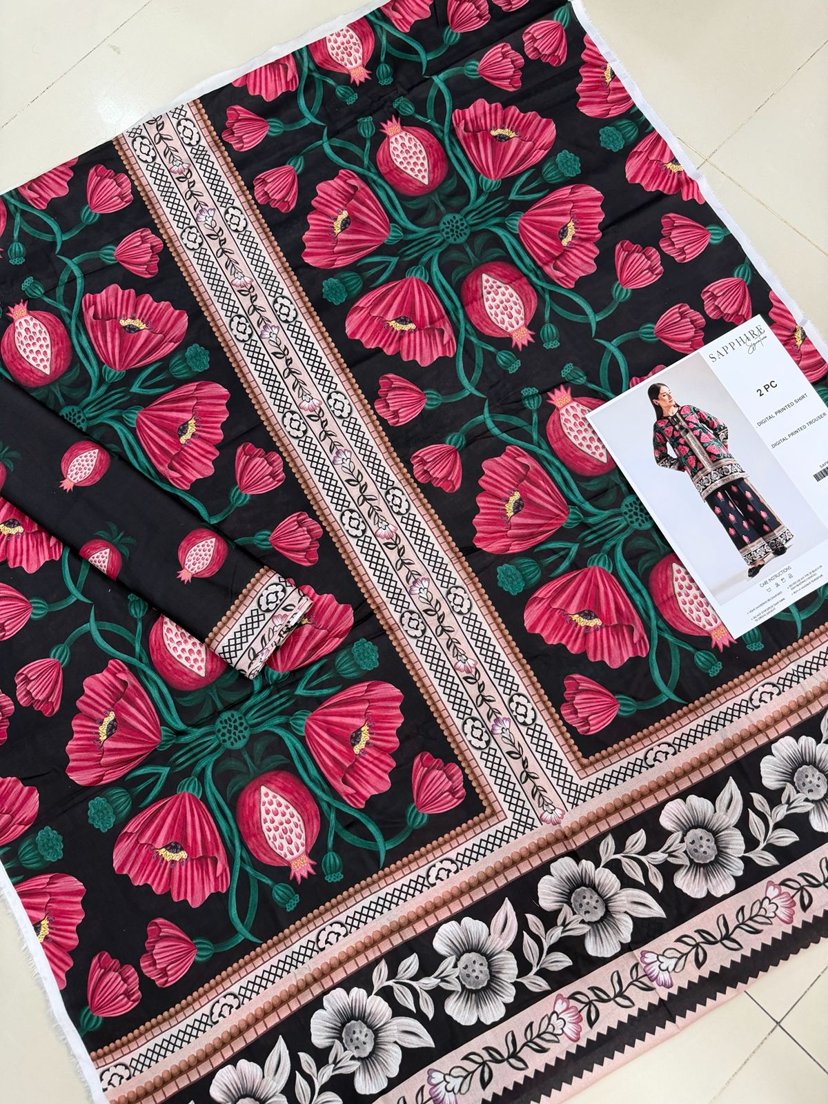 2 PIECE- LUXURY LAWN DIGITEL PRIENT UNSTITCHED SUMMER 26-NEW ARRIVALS
