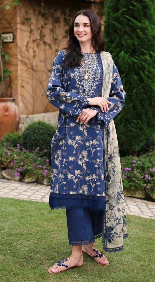 3 PIECE- LUXURY LAWN PATCHES UNSTITCHED SUMMER 26-NEW ARRIVALS