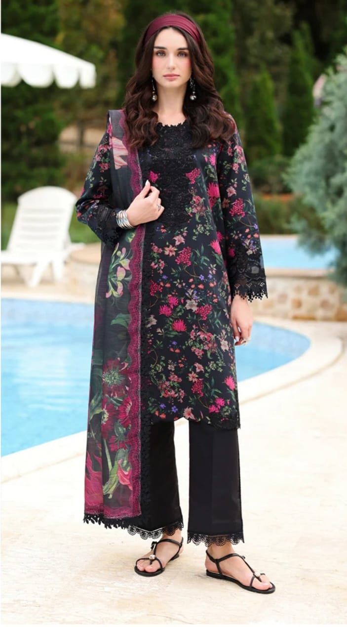 3 PIECE- LUXURY LAWN UNSTITCHED SUMMER 26-NEW ARRIVALS
