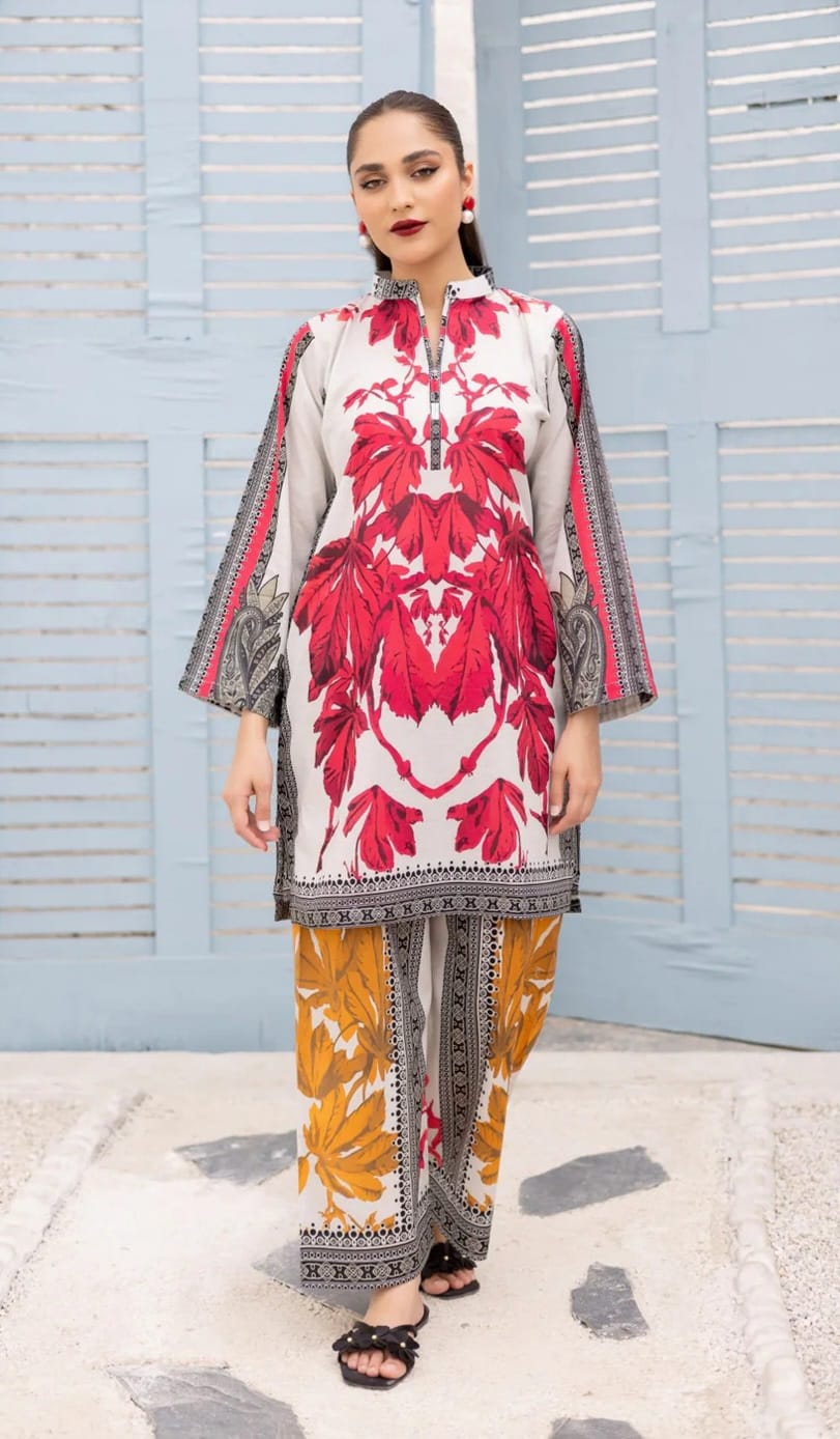 2 PIECE- LUXURY LAWN DIGITEL PRIENT  UNSTITCHED SUMMER 26-NEW ARRIVALS