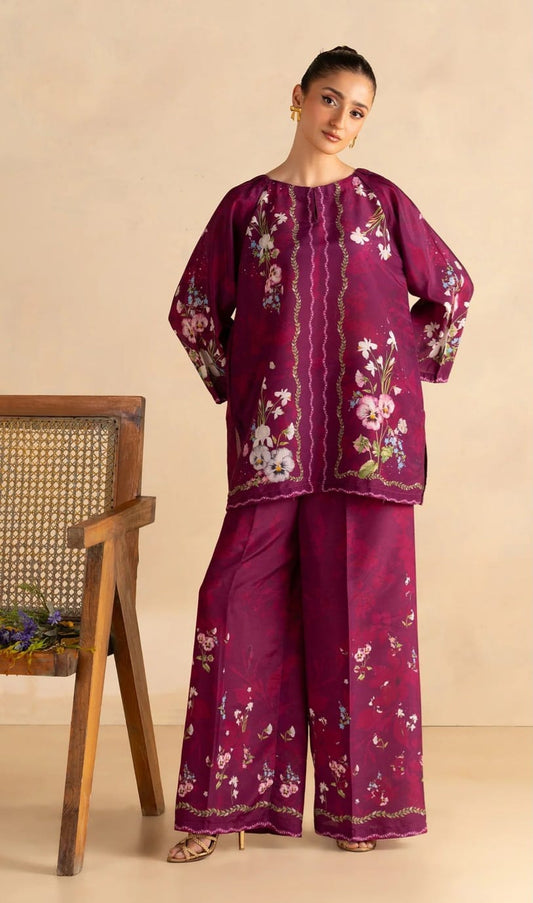 2 PIECE- LUXURY LAWN DIGITEL PRIENT  UNSTITCHED SUMMER 26-NEW ARRIVALS