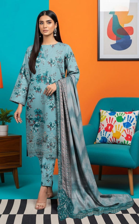3 PIECE- LUXURY LAWN COLLECTION UNSTITCHED SUMMER 26-NEW ARRIVALS