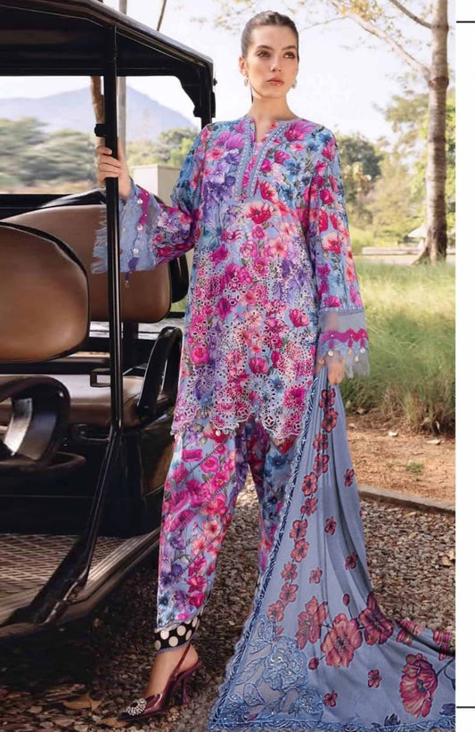 3 PIECE- LUXURY LAWN COLLECTION UNSTITCHED SUMMER 26-NEW ARRIVALS