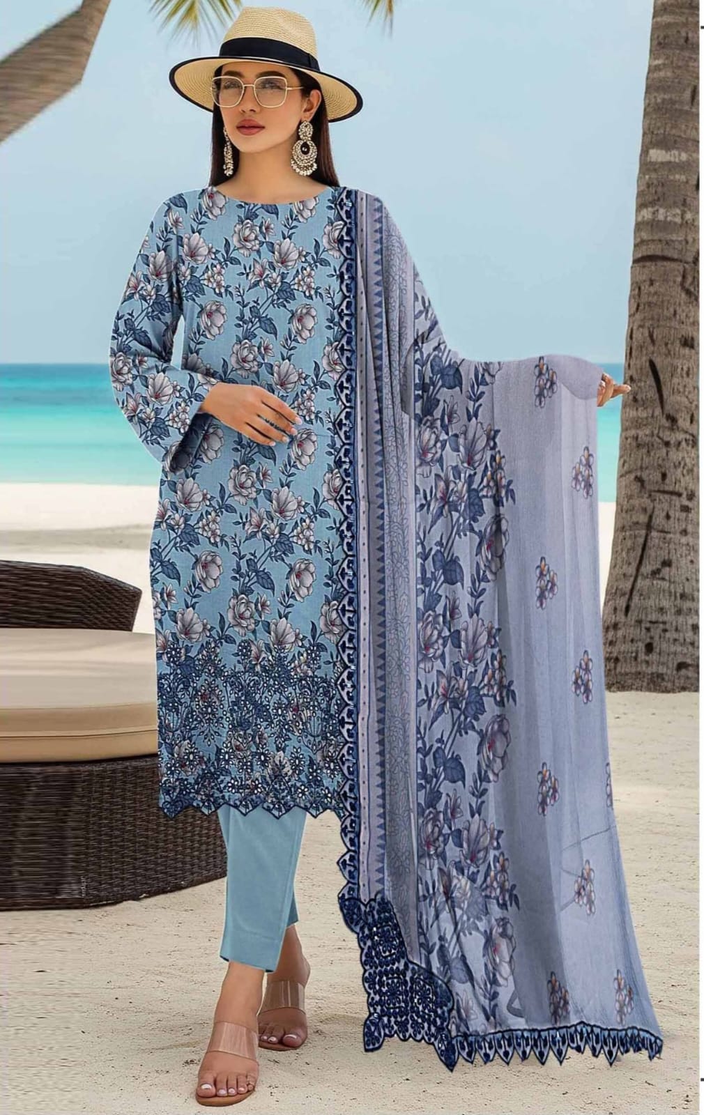 3 PIECE- LUXURY LAWN COLLECTION UNSTITCHED SUMMER 26-NEW ARRIVALS