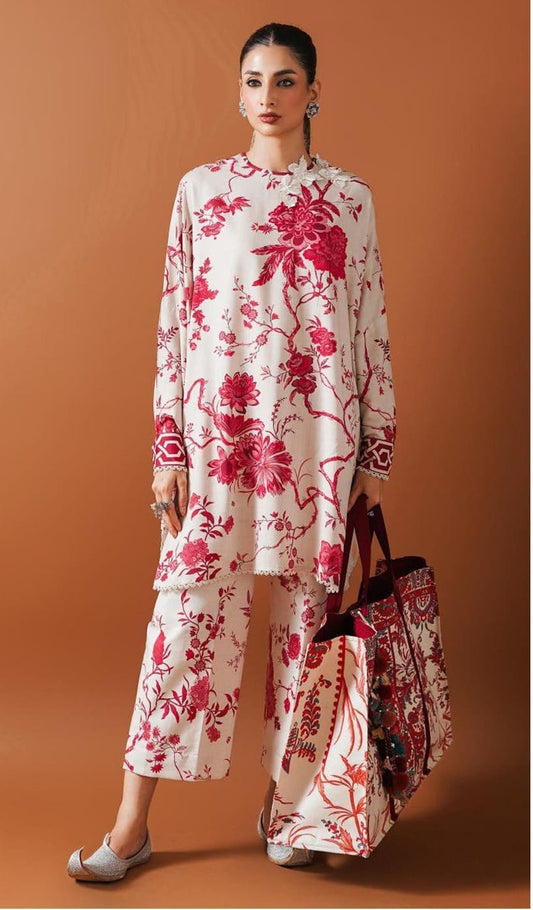 2 PIECE- LUXURY LAWN DIGITEL PRIENT  UNSTITCHED SUMMER 26-NEW ARRIVALS