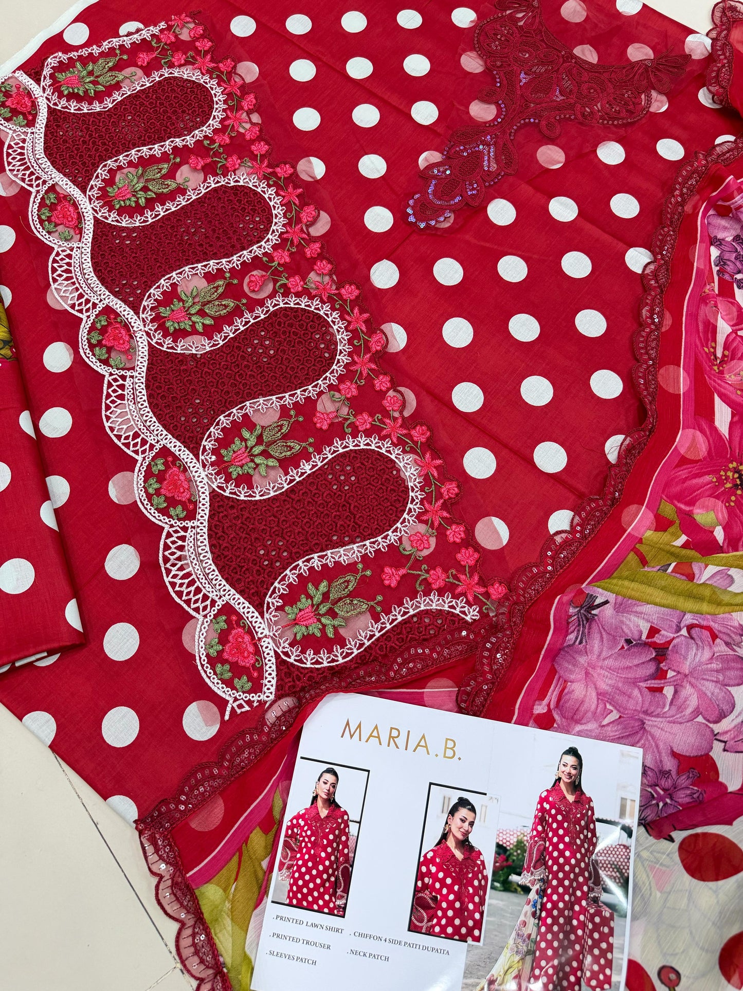 3 PIECE- BANA DORAH PRINTED & READY TO WEAR DUPPATTA UNSTITCHED SUMMER 26-NEW ARRIVALS