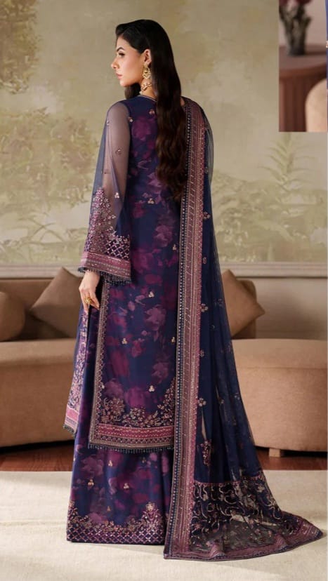 3 PIECE- LUXURY LAWN EMBROIDERY & PATCHES UNSTITCHED SUMMER 26-NEW ARRIVALS