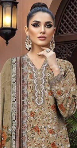 3 PIECE- LUXURY LAWN PATCHES & LACES UNSTITCHED SUMMER 26-NEW ARRIVALS