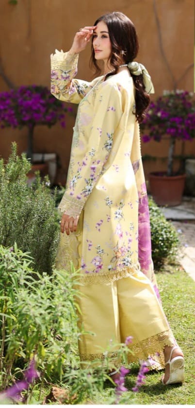 3 PIECE- LUXURY LAWN UNSTITCHED SUMMER 26-NEW ARRIVALS