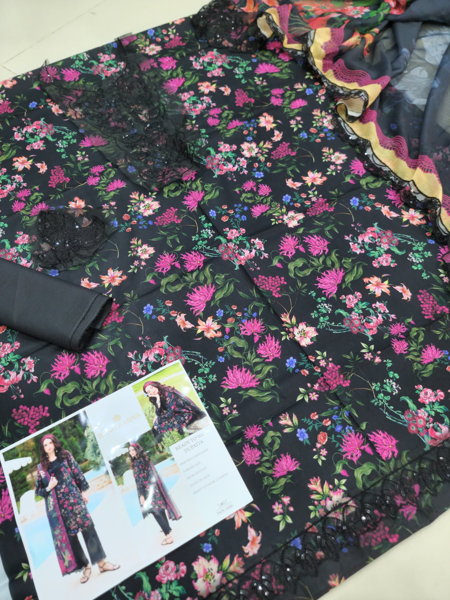 3 PIECE- LUXURY LAWN UNSTITCHED SUMMER 26-NEW ARRIVALS