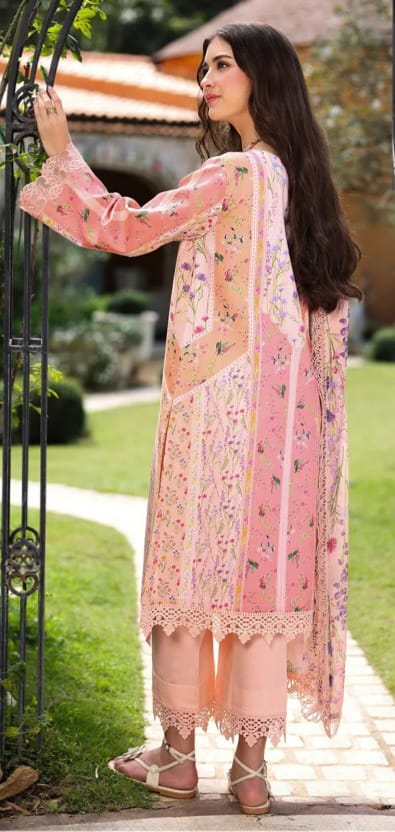 3 PIECE- LUXURY LAWN UNSTITCHED SUMMER 26-NEW ARRIVALS