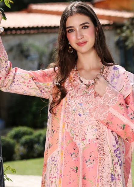 3 PIECE- LUXURY LAWN UNSTITCHED SUMMER 26-NEW ARRIVALS