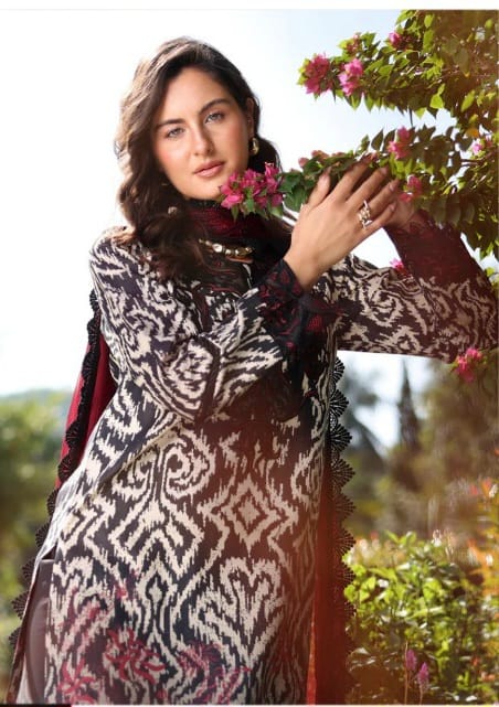 3 PIECE-LUXURY LAWN UNSTITCHED SUMMER 26-NEW ARRIVALS