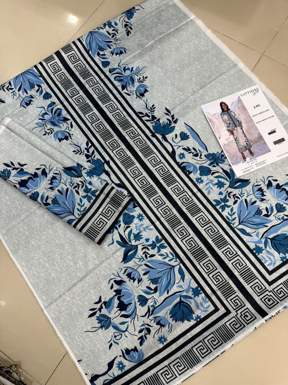2 PIECE- LUXURY LAWN DIGITEL PRIENT  UNSTITCHED SUMMER 26-NEW ARRIVALS