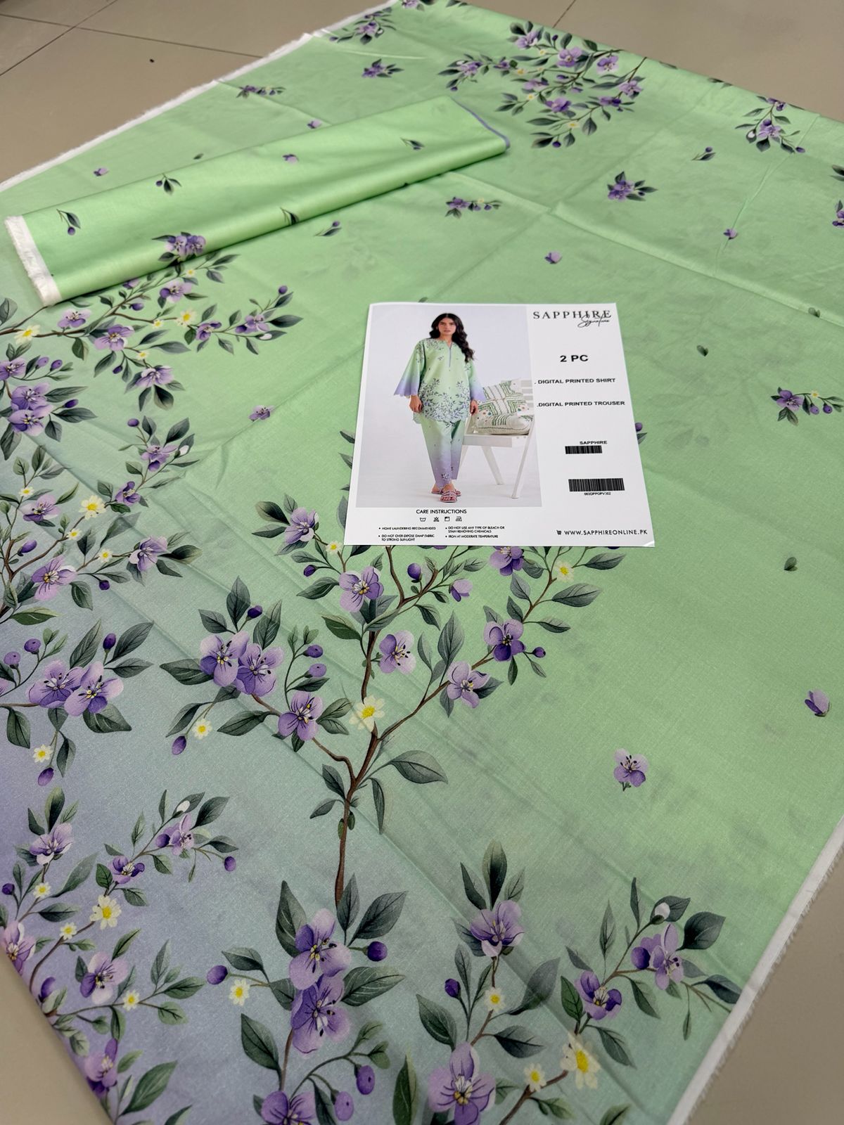 2 PIECE- LUXURY LAWN DIGITEL PRIENT  UNSTITCHED SUMMER 26-NEW ARRIVALS