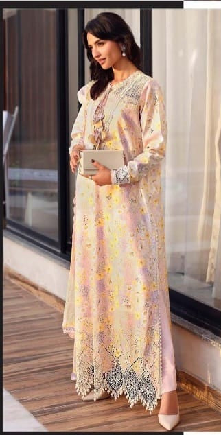 3 PIECE- LUXURY LAWN  FULL EMBROIDERY & DUPPATTA READY TO WEAR  UNSTITCHED SUMMER 26-NEW ARRIVALS