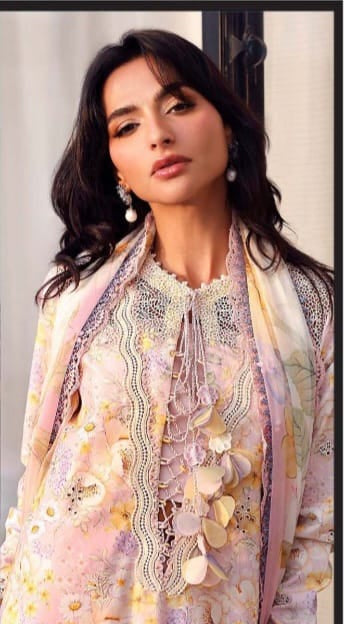 3 PIECE- LUXURY LAWN  FULL EMBROIDERY & DUPPATTA READY TO WEAR  UNSTITCHED SUMMER 26-NEW ARRIVALS
