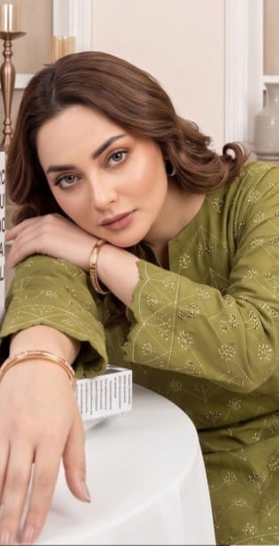 2 PIECE-LAWN HEAVILY EMBROIDERED CHIKENKARI SHIRT & DIGITEL PRINTED TROUSER UNSTITCHED SUMMER 26-NEW ARRIVALS
