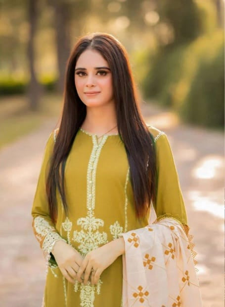 3 PIECE-LUXURY LAWN EMBROIDERY FRONT & SALEEVS UNSTITCHED SUMMER 26-NEW ARRIVALS