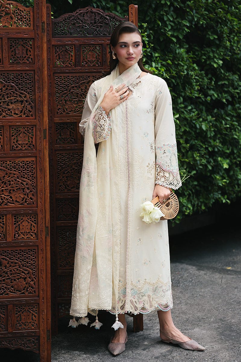 3 PIECE- LUXURY LAWN HEAVY EMBROIDERY & DUPPATTA LACE & EMB UNSTITCHED SUMMER 26-NEW ARRIVALS
