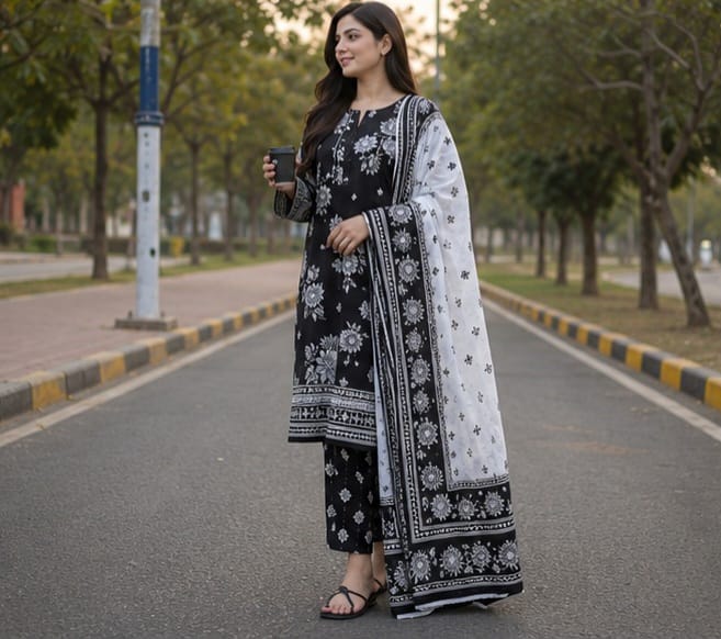 3 PIECE- LUXURY LAWN PRINTED UNSTITCHED SUMMER 26-NEW ARRIVALS